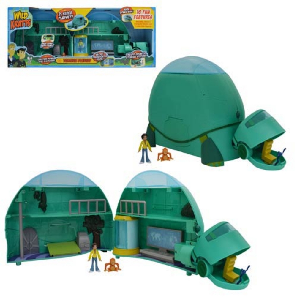 Wild Kratts Tortuga Playset and Figures